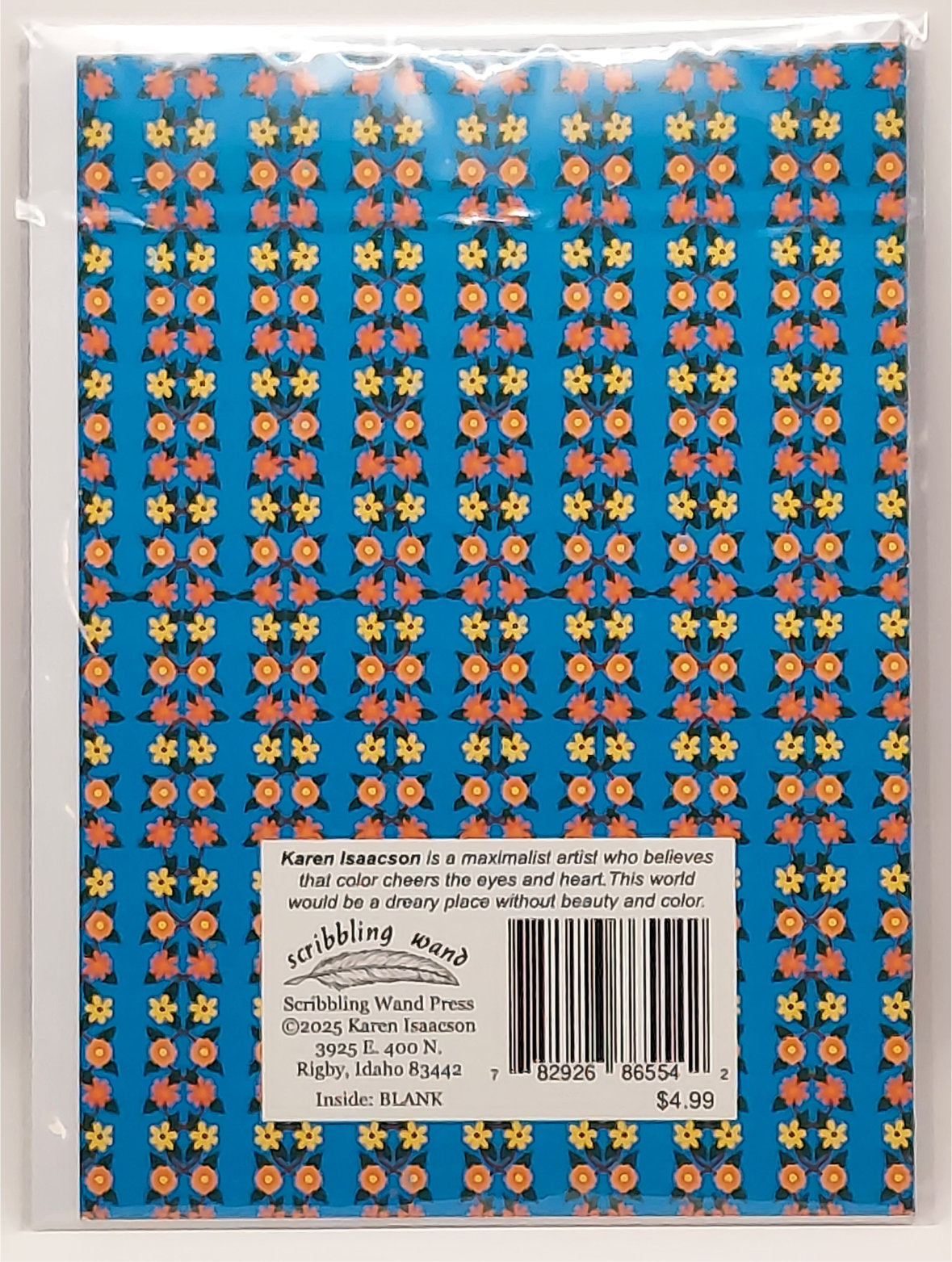 6554 "Full of Sunshine 5x7 All Occasion Greeting Card