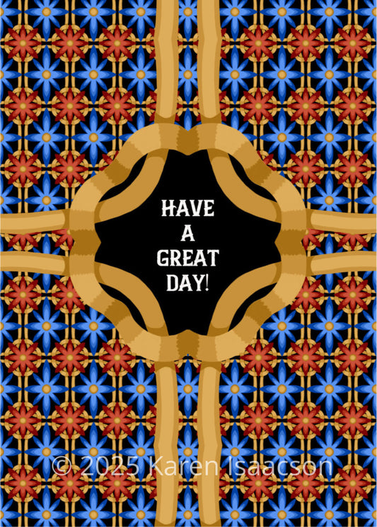 6531 "Have a Great Day" 5x7 All Occasion Greeting Card