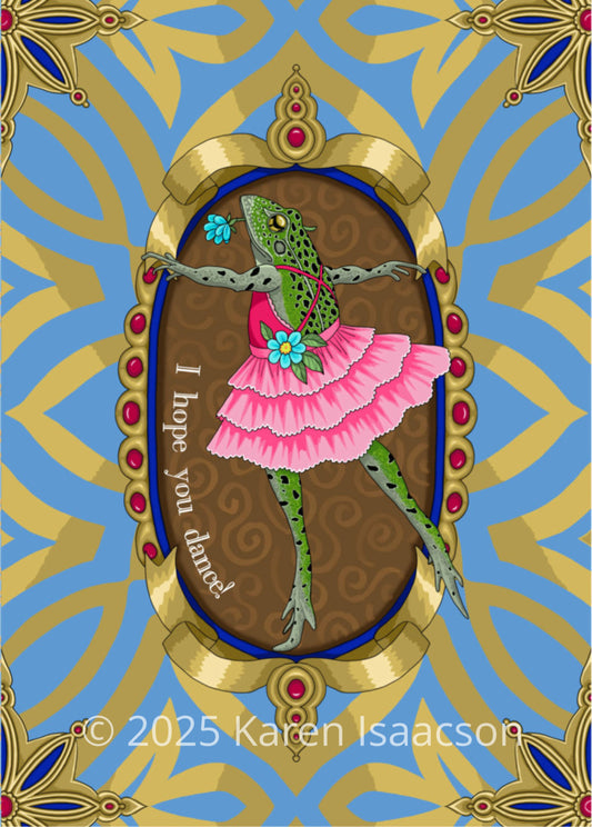 6545 "I Hope You Dance" 5x7 All Occasion Greeting Card