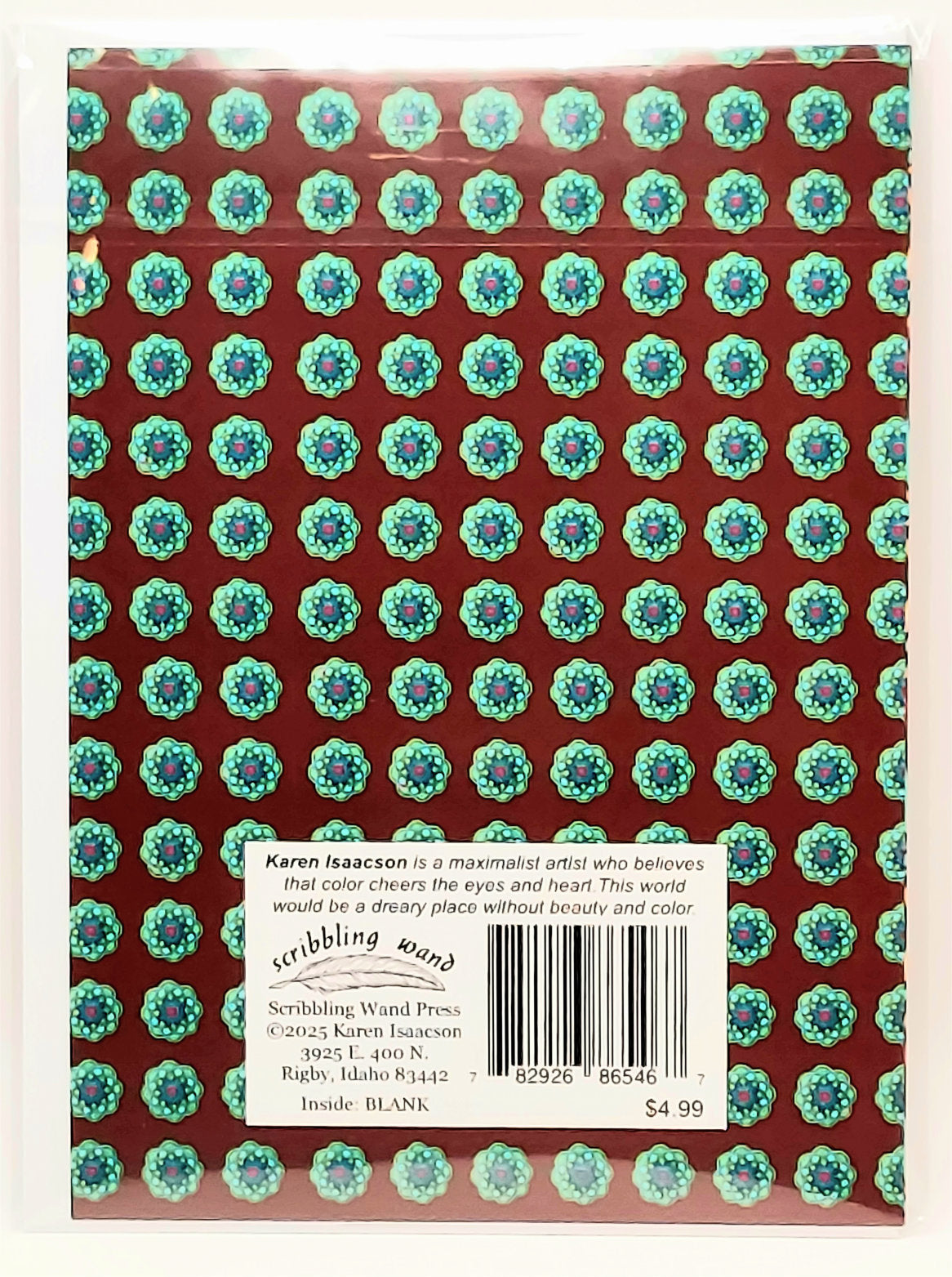 6546 "Your Day Is Fabulous" 5x7 All Occasion Greeting Cards