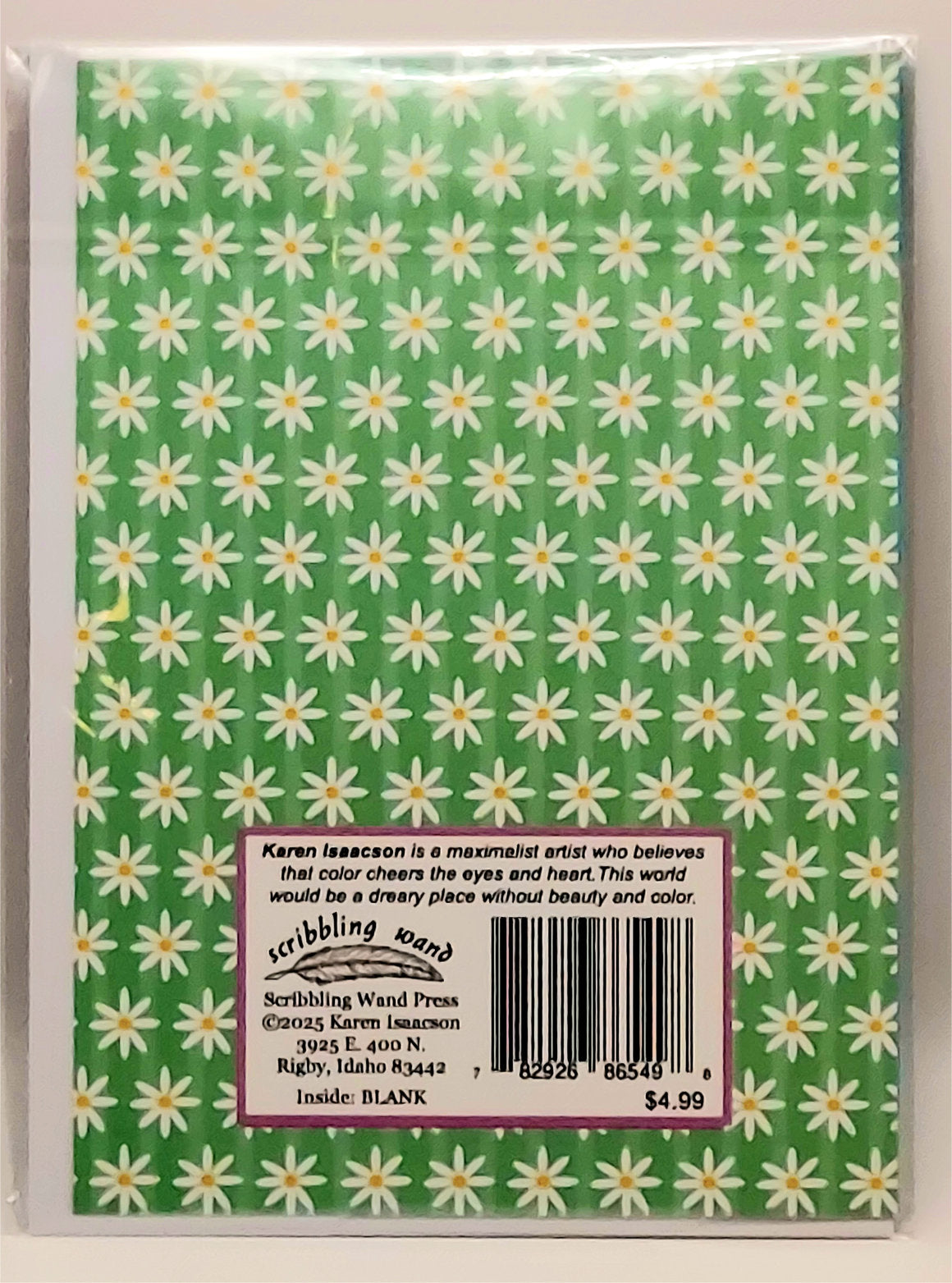 6549 "Because I Love You" 5x7 All Occasion Greeting Card
