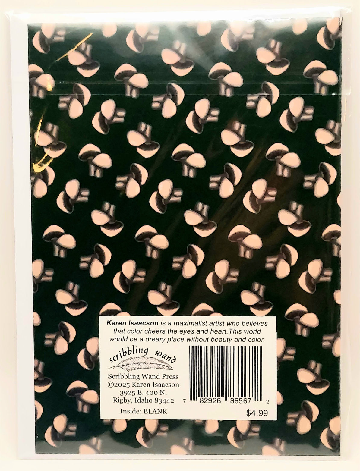 6567 "Wild About You" 5x7 All Occasion Greeting Card