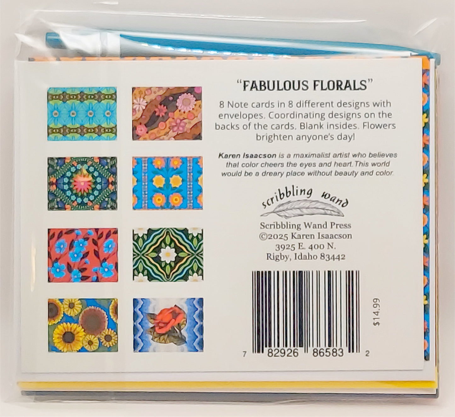 6583 "Fabulous Florals" Notecard Set with Pen