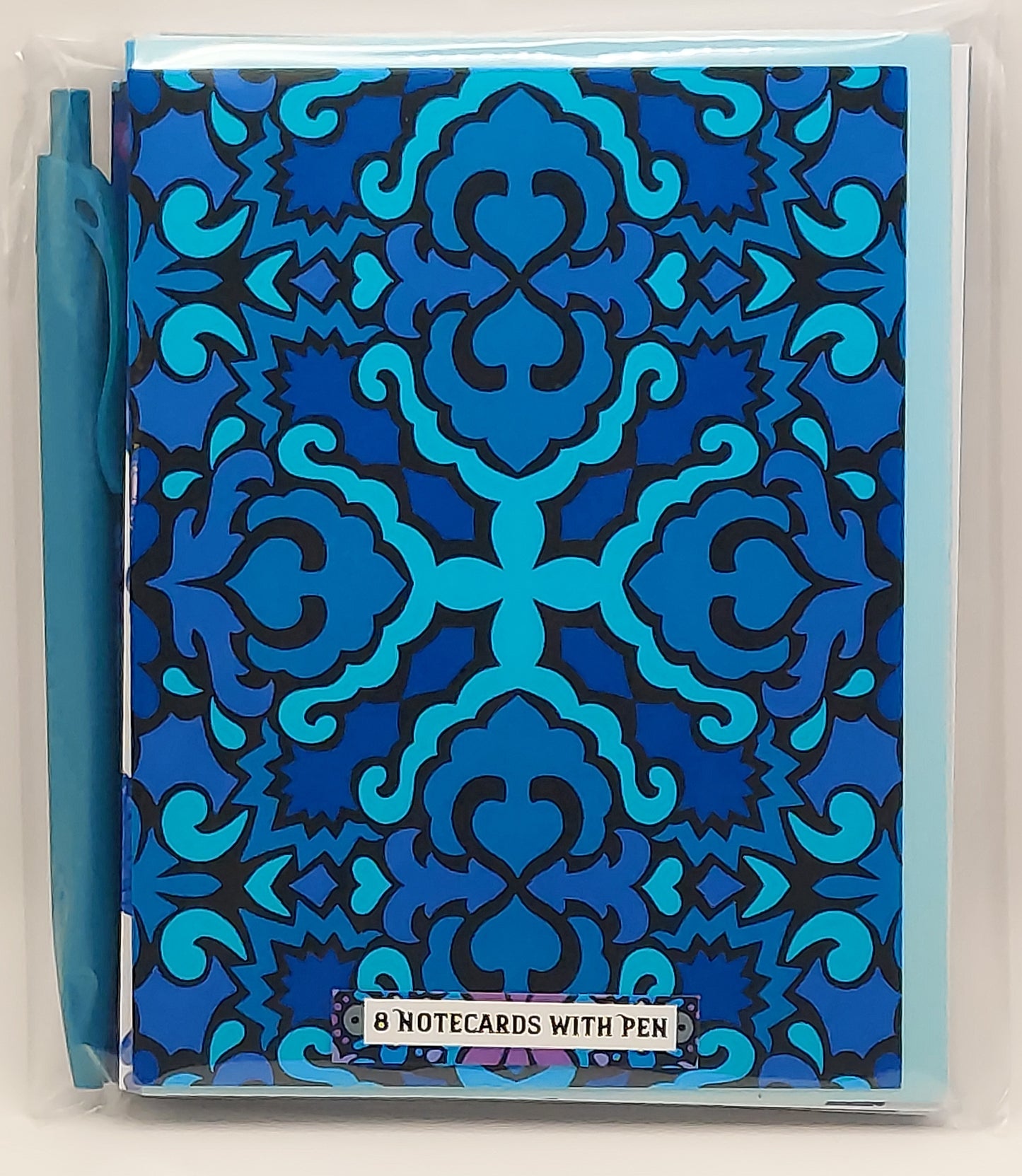 6586 "My Favorite Color Is Blue"  Notecard Set with Pen